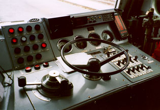 picture of control board of an engine